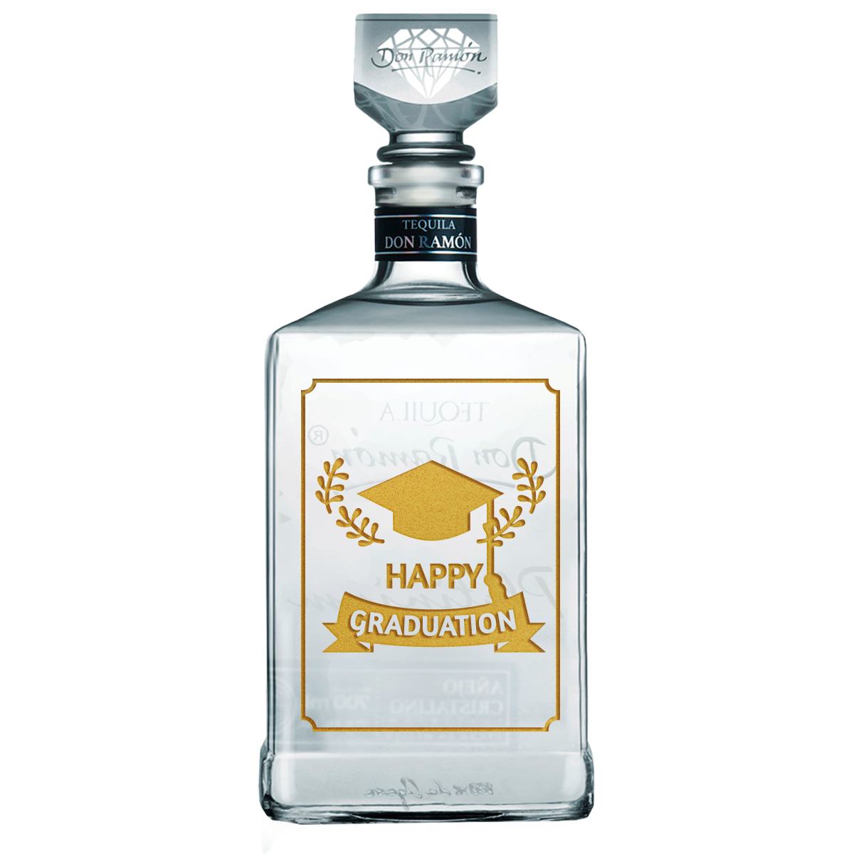 Añejo Cristalino Platinium Happy Graduation