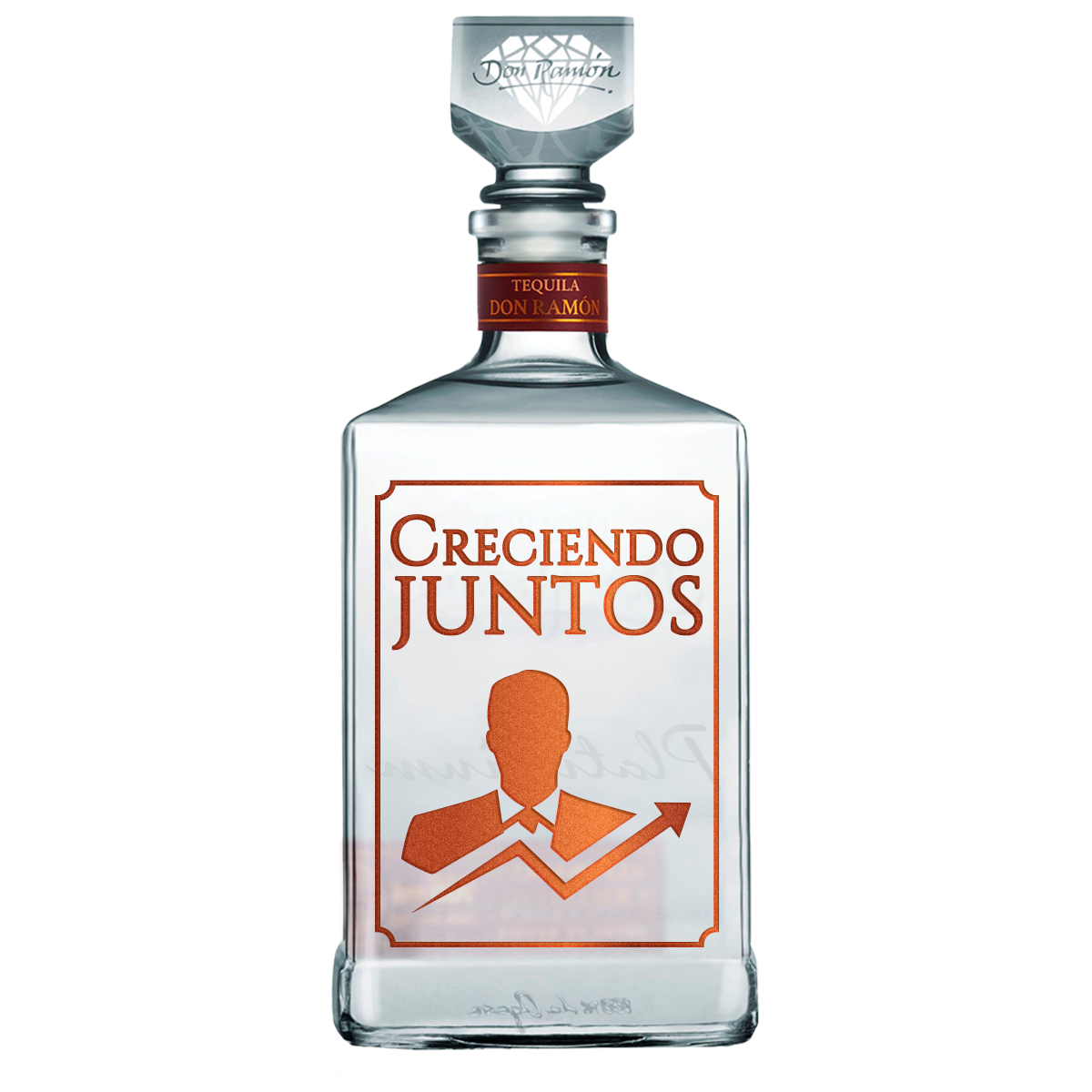 Reposado Cristalino Platinium Creciendo juntos Gráfica