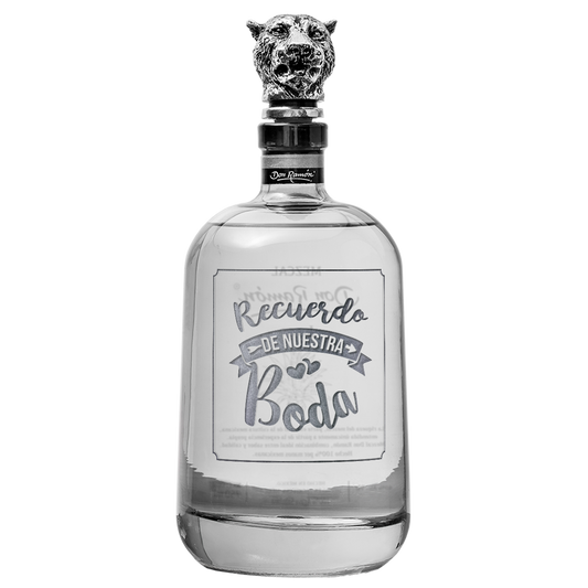 Mezcal Salmiana Recuerdo de nuestra boda