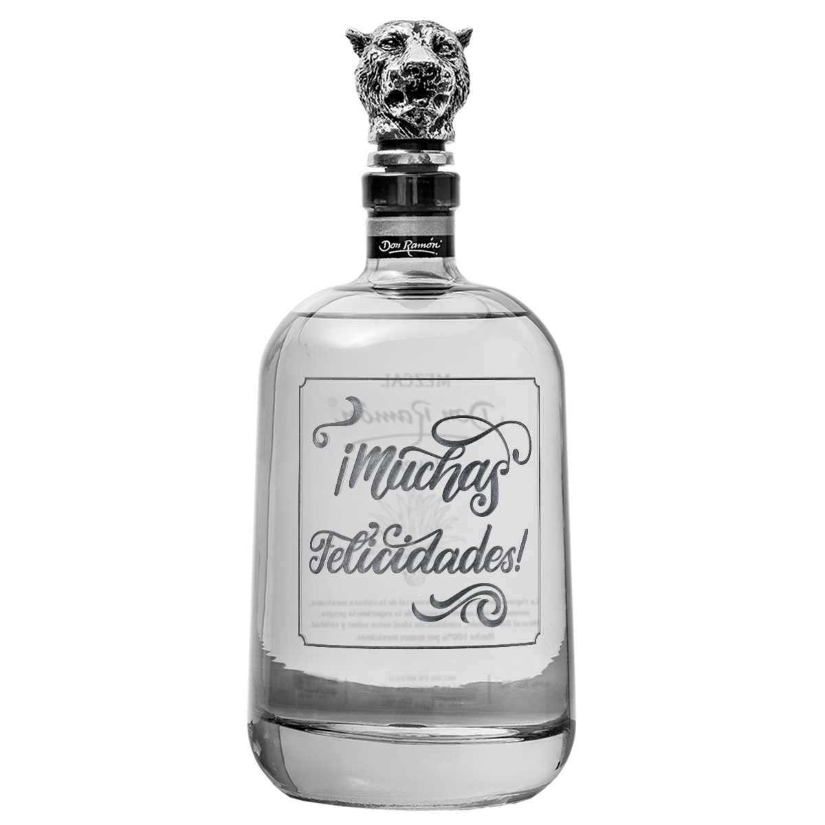 Mezcal Salmiana Muchas felicidades – Don Ramon Personalizado