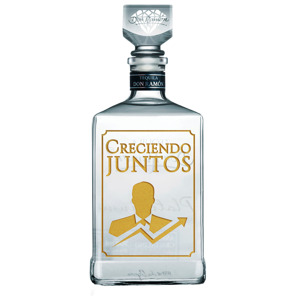 Añejo Cristalino Platinium Creciendo juntos Gráfica