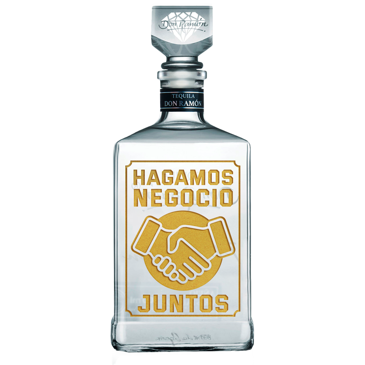 Añejo Cristalino Platinium Hagamos negocio